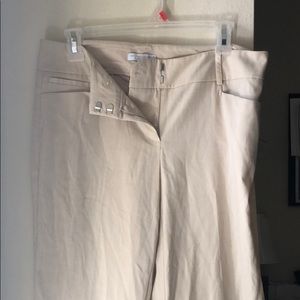 Cream dress pants